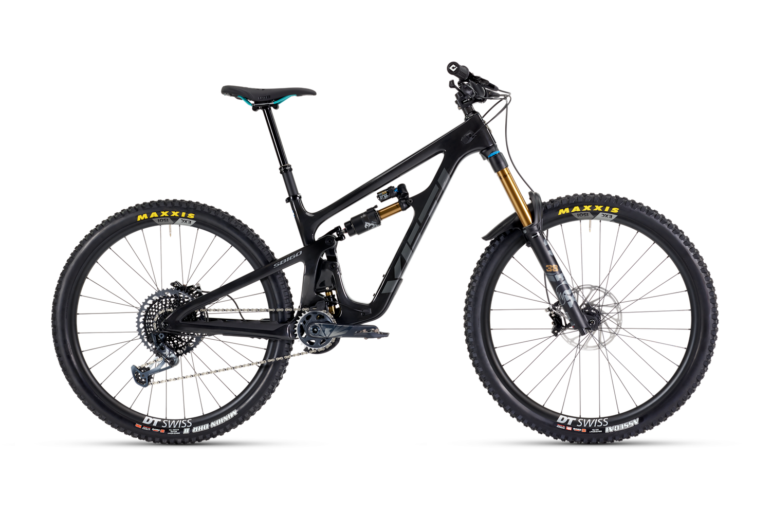 SB160 TURQ T2 w/ DT Swiss EXC 1501 Carbon Wheelset 