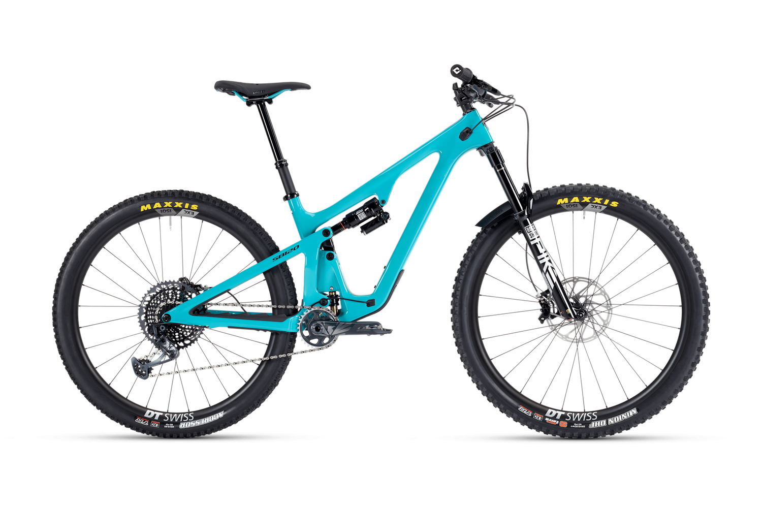 SB120 LR T2 TURQ w/ DT Swiss EXC 1501 Carbon Wheelset 