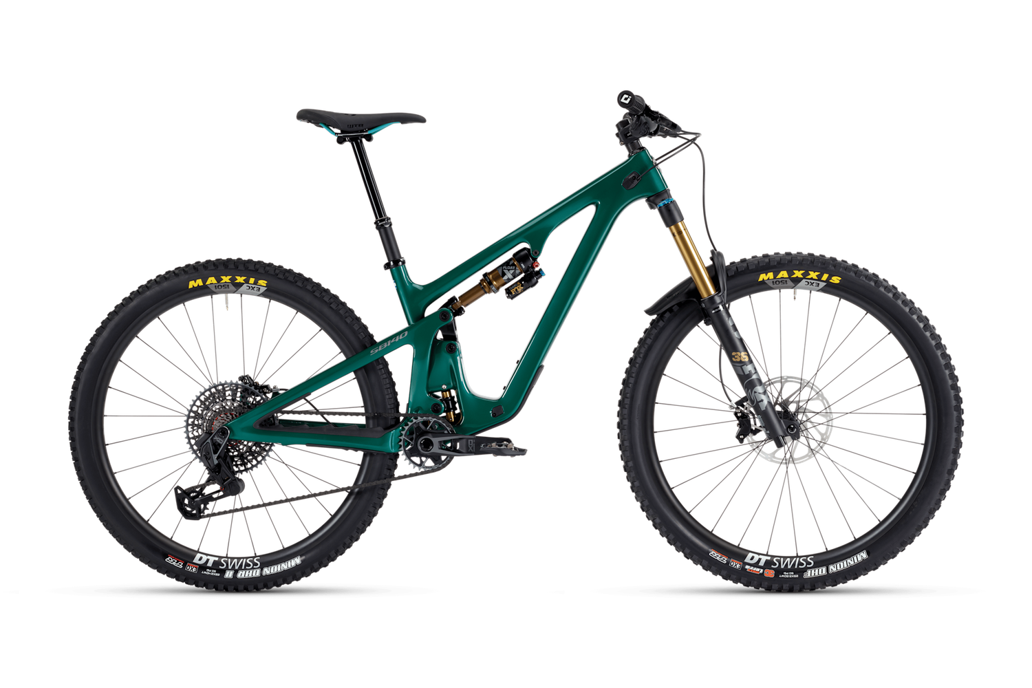 SB140 TURQ LR T3 X0 Transmission w/ DT Swiss EXC 1501 Carbon Wheelset 