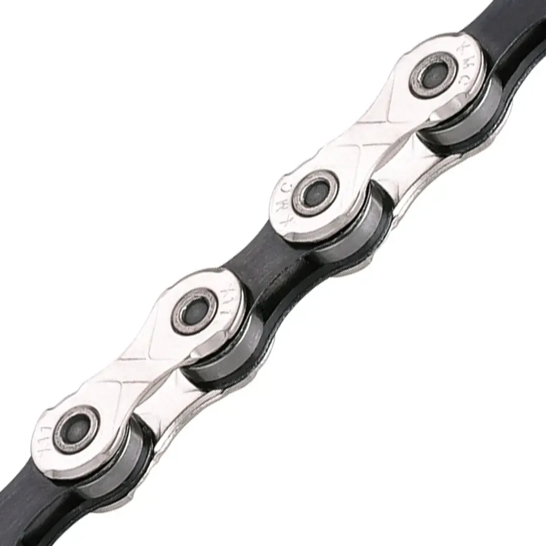 KMC X11 Chain - 11-Speed, 118 Links, Silver/Black