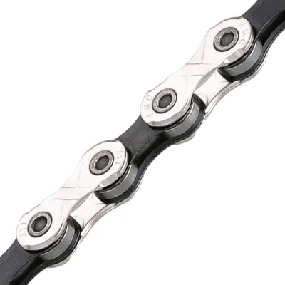 KMC X11 Chain - 11-Speed, 118 Links, Silver/Black