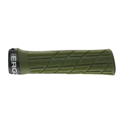 Ergon GE1 Evo Grips - Deep Moss, Lock-On