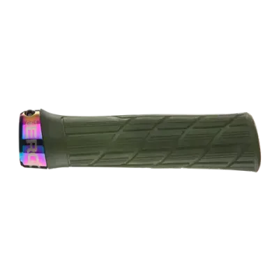 Ergon GE1 Evo Factory Grips - Frozen Moss/Oil Slick, Lock-On