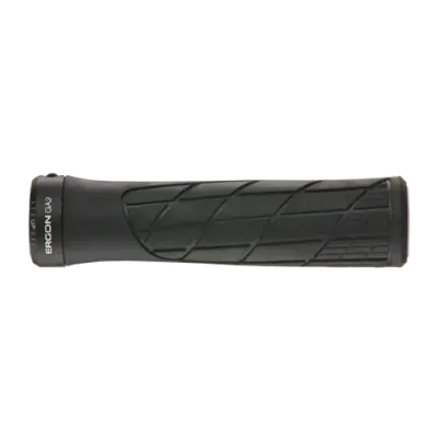 Ergon GA2 Grips - Black, Lock-On