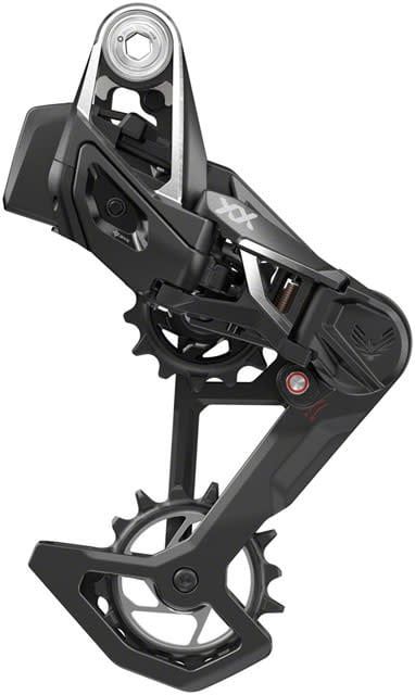 SRAM XX SL Eagle T-Type AXS Rear Derailleur - 12-Speed, 52t Max, (Battery Not Included), UDH Hangerless, Carbon Cage, Black/Silver