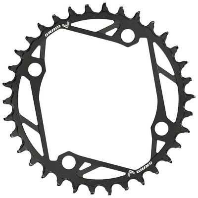 Chain Ring T-TYPE 34T 104 BCD Steel Black