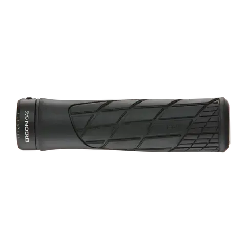 Ergon GA2 Fat Grips - Black, Lock-On