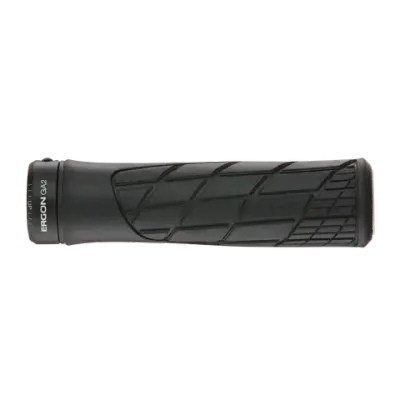 Ergon GA2 Fat Grips - Black, Lock-On