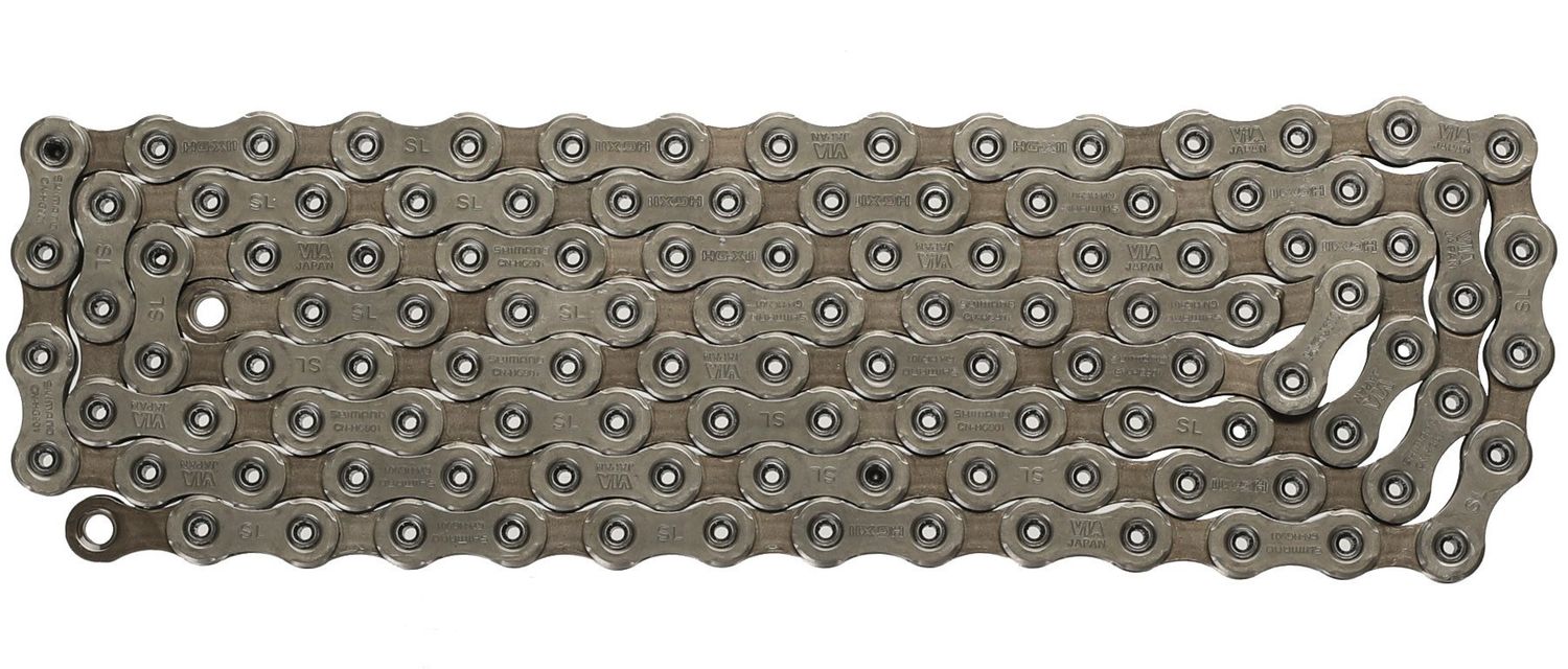 BICYCLE CHAIN, CN-HG901-11, FOR 11-SPEED (ROAD/MTB/E-BIKE COMPATIBLE), 116 LINKS (W/QUICK LINK, SM-CN900-11)