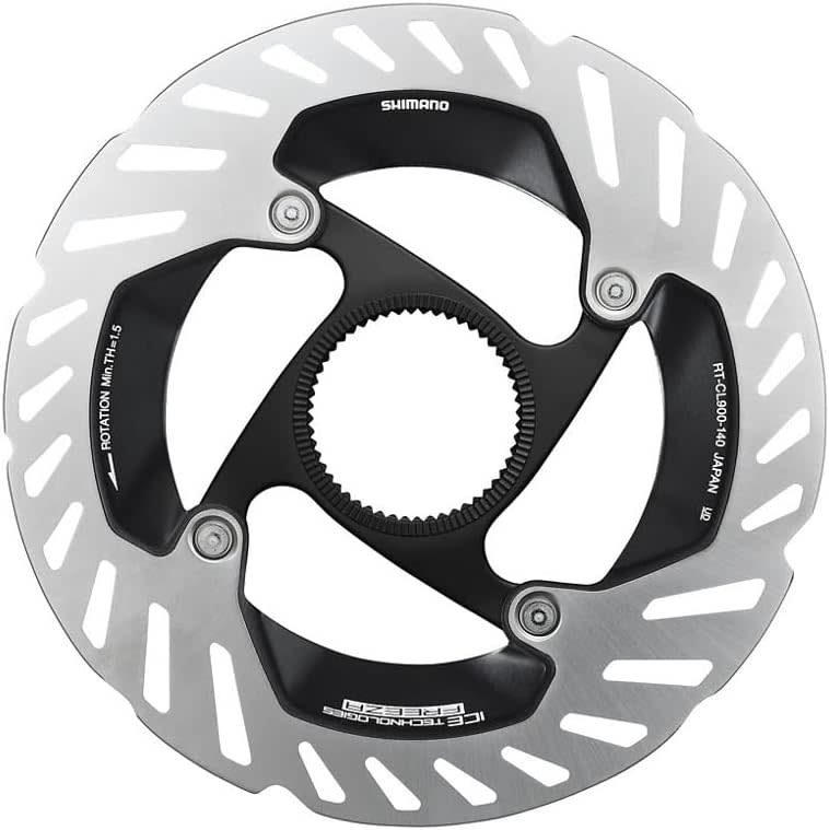 ROTOR FOR DISC BRAKE, RT-CL900, S 160MM, W/LOCK RING (INTERNAL SERRATION)