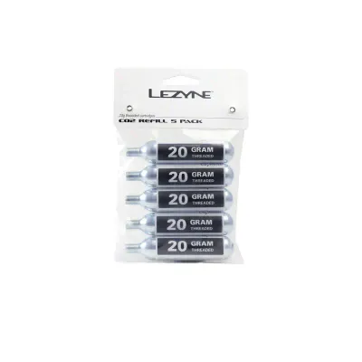 20G CO2 - 5 PACK SILVER