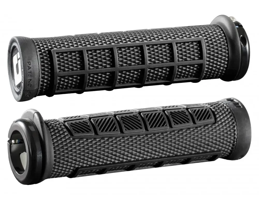 ODI Elite Pro Grips - Black, Lock-On