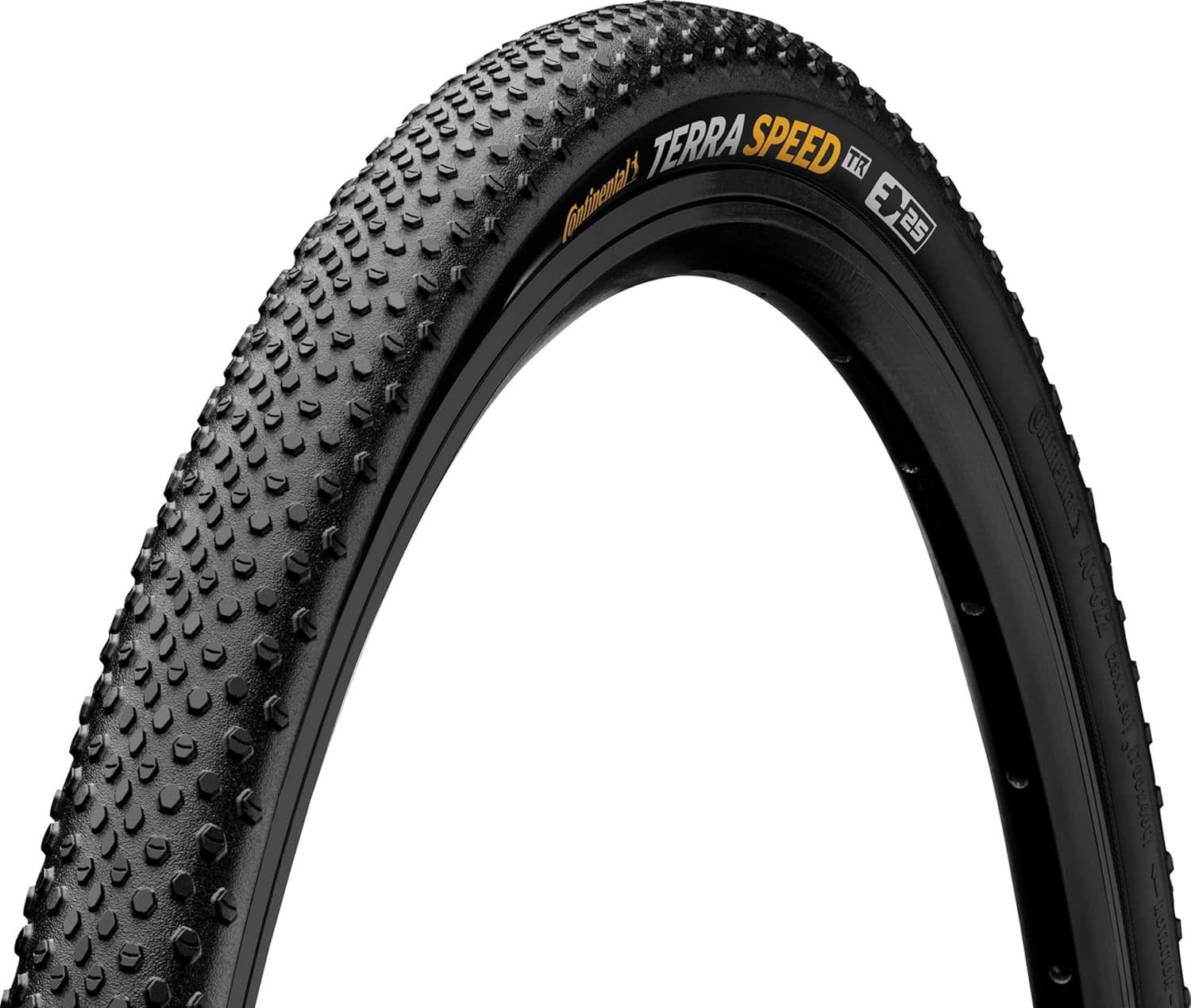 Continental Terra Speed Tire - 700 x 45, Tubeless, Folding, Black/Transparent, BlackChili, ProTection, E25
