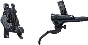 DISC BRAKE ASSEMBLED SET/J-KIT, SLX, BL-M7100(R), BR-M7120(R), METAL PAD(W/FIN), 1700MM HOSE(SM-BH90-SBM BLACK)