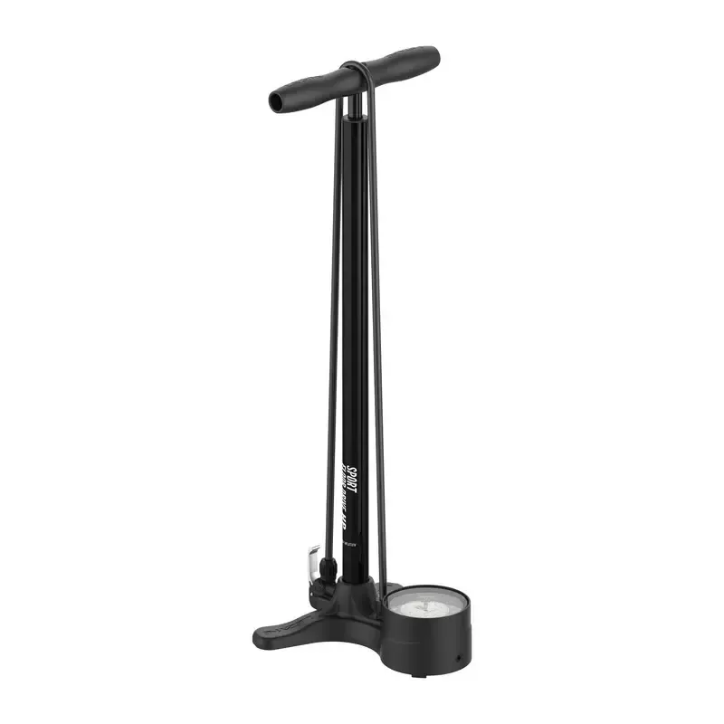 Lezyne, Sport Floor Drive, Floor Pump, Dual Valve Head, 220psi, Black