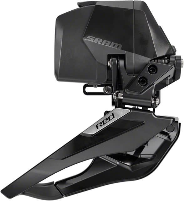 SRAM RED AXS Front Derailleur - 2x12-Speed, Braze-on, (Battery Not Included), Black, E1