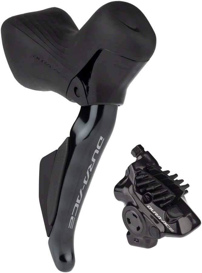 DISC BRAKE SET/J-kit DIRECT, DURA-ACE, ST-R9270(R), BR-R9270(R), W/O ADAPTER, FOR 25MM MNT, RESIN PAD (W/FIN), W/CONNECTER INSERT, 1700MM (SM-BH90 BLK)