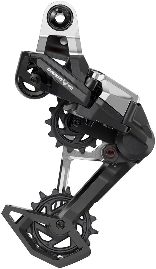 Eagle 90 T-Type Rear Derailleur - 12-Speed, Long Cage, 52t Max, Full Mount, Aluminum Cage, Black/Silver