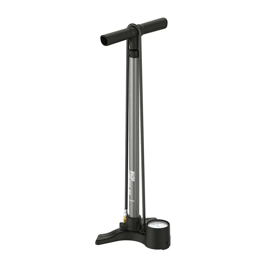 Lezyne, Macro Floor Drive, Floor Pump, Dual Valve Head, 220psi, Grey