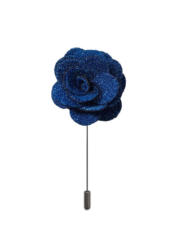 BQ PL270 KK PIN LAPELS COBALT BLUE