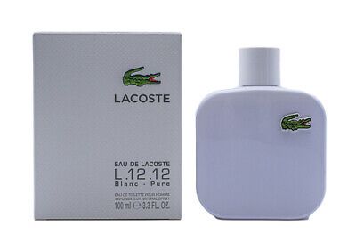 EAU DE LACOSTE WHITE 100ML/3.3 FL OZ
