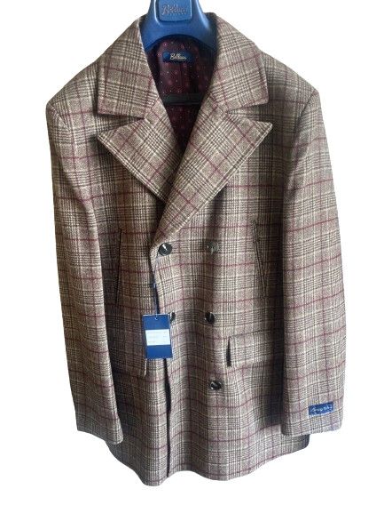 WOOL DOUBLE BREASTED CAR COAT