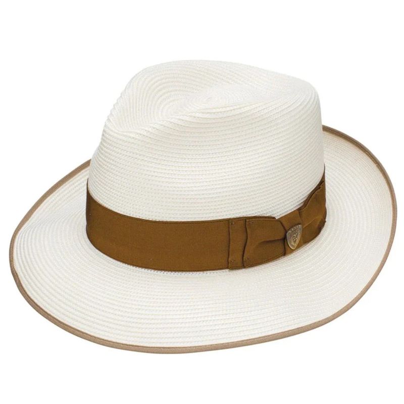 DOBBS STRAW HAT BRADSHAW C (COGNAC BAND)