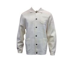 SWEATER JACKET WITH 3 POCKETS IN THE FRONT
