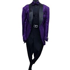 	REGULAR FIT 1 BTN PAISLEY PRINT BLAZER 