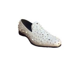 TERRONI LOAFER SHOE WITH SPIKES 