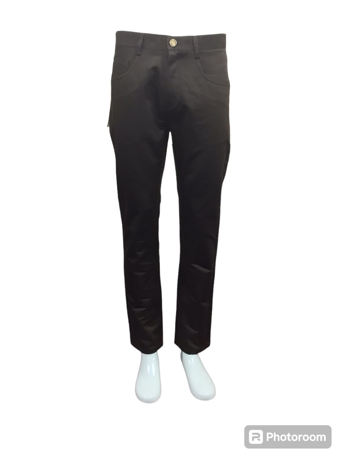 SUSLO REGULAR FIT COTTON PANTS , Color: BROWN, Size: 30W/30L