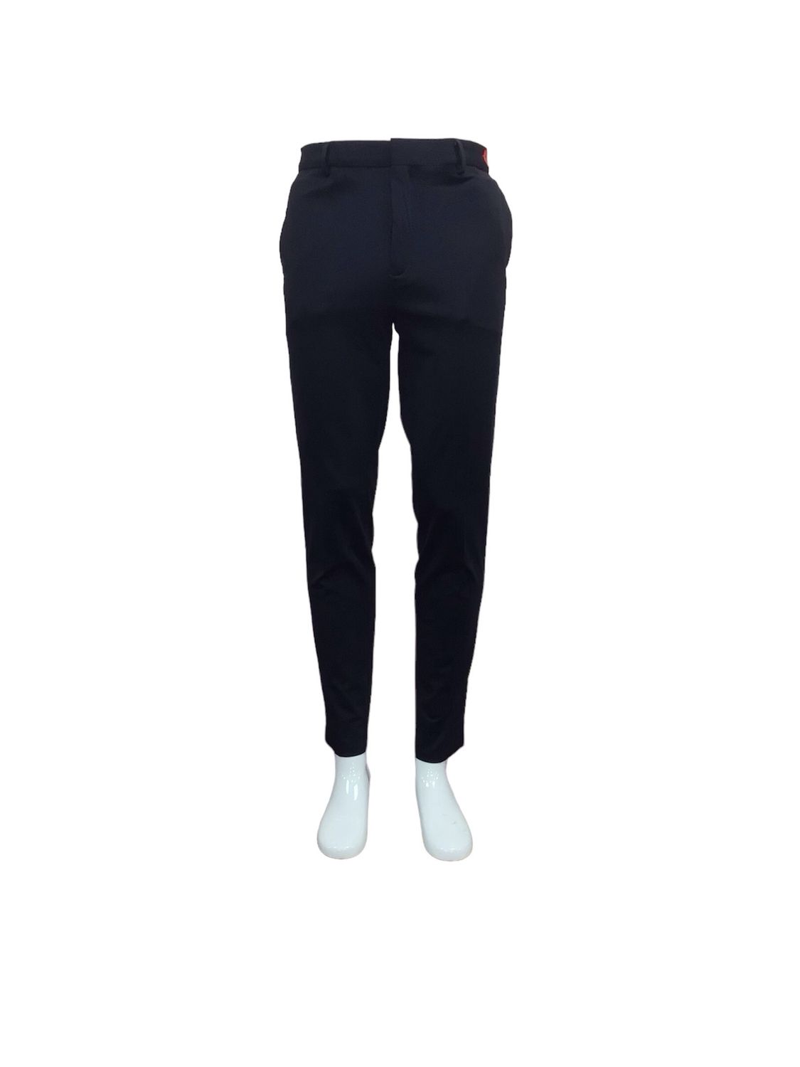 SUPER SLIM STRETCH PANTS , Color: BLACK, Size: 28W/34L