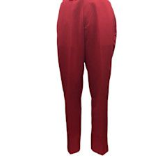 	FLAT FRONT RELAXED FIT SLACKS 
