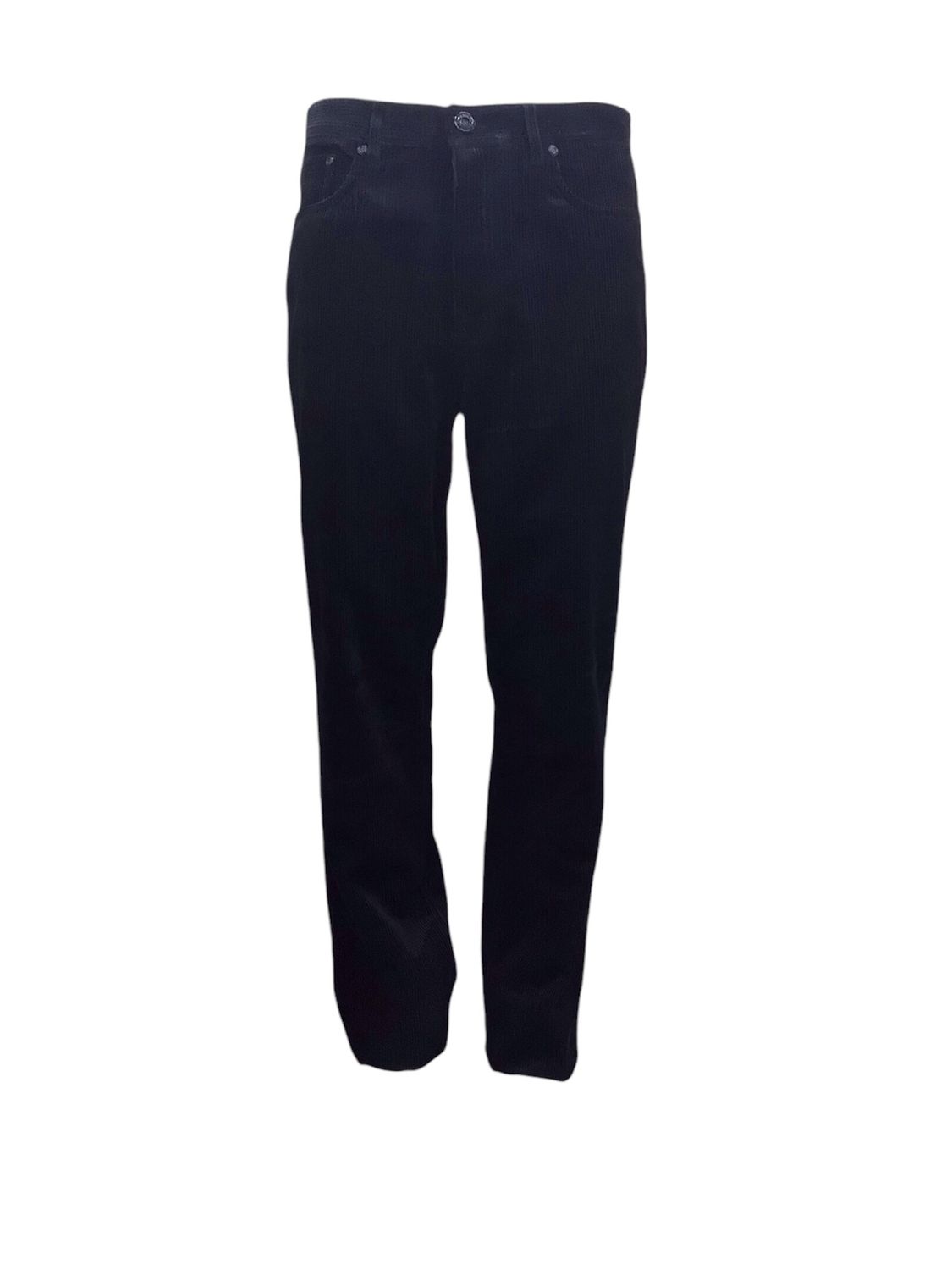	5 POCKET CORDUROY PANTS , Color: BLACK, Size: 40W