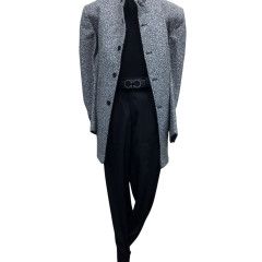 	EXECUTIVE MAN CLASSIC BUTTONED COAT 