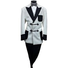 	FANCY SPORT COAT WITH FROG BUTTON &amp; TRIM  