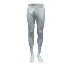	SATIN SLACKS SUPER SLIM FIT STRETCH 