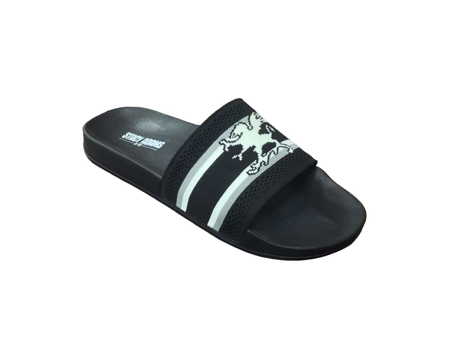 STACY ADAMS SHUTTLE SHOES , Color: BLACK, Size: 10