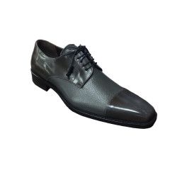 	SOKA DEERSKIN &amp; CALFSKIN CAP TOE 