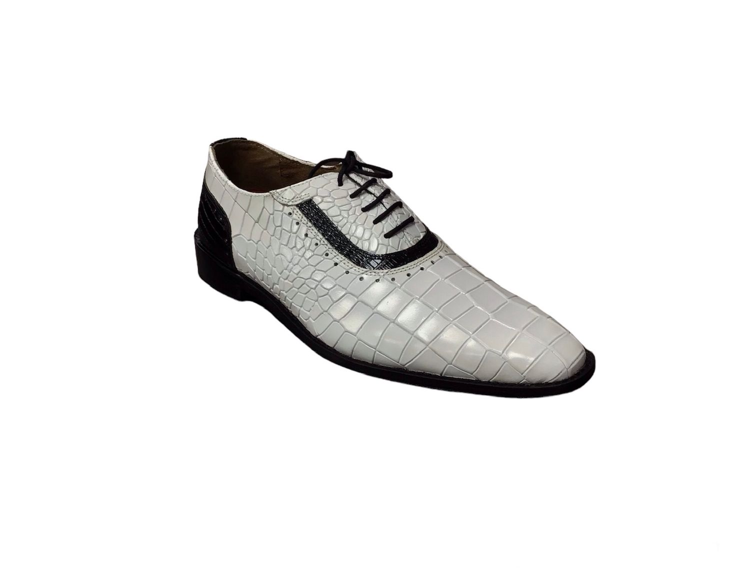 STACY ADAMS DRESS SHOES 25575 , Color: BLACK/WHITE, Size: 9