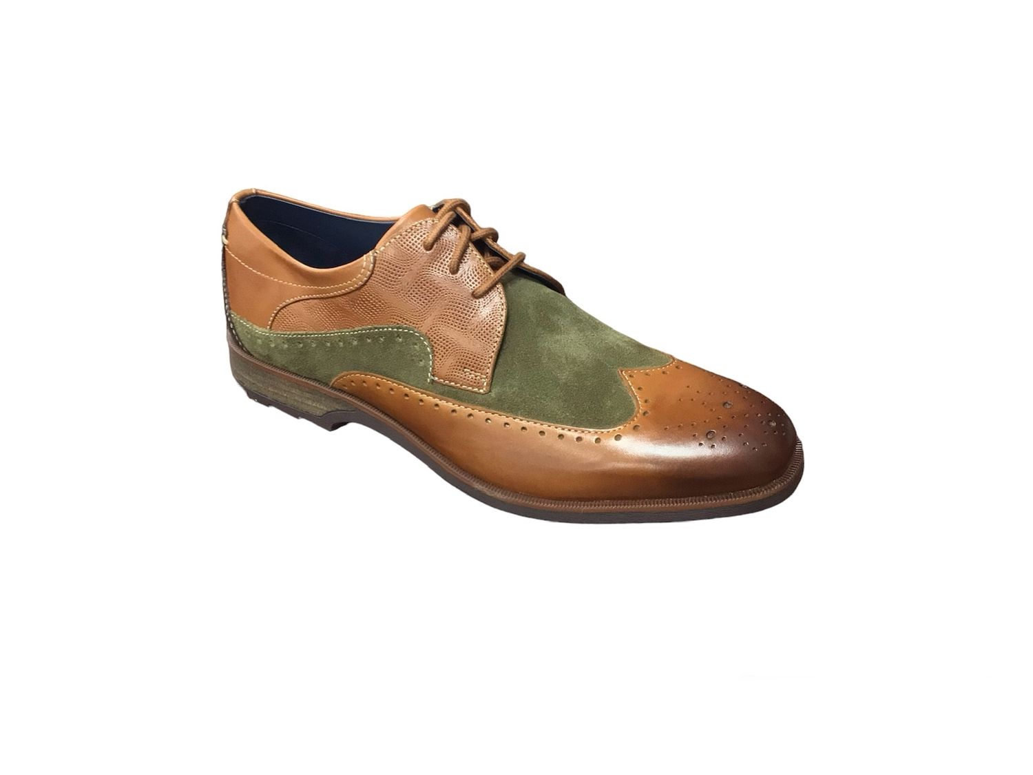 	STACY ADAMS DRESS SHOES 25429 , Color: OLIVE MULTI, Size: 8.5