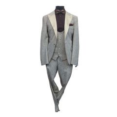 3PC SLIM FIT TUX WITH SHAWL COLLAR 