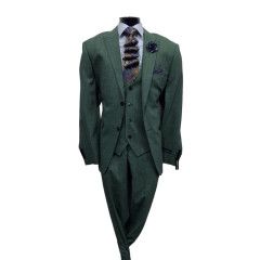 3PC MODERN FIT HEATHER SUIT 