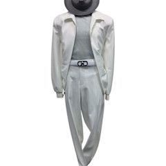 2PC WALKING SUIT WITH ZIP UP JACKET