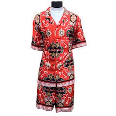 2PC DESIGNER SHORT SET 