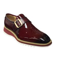PATENT LEATHER WITH PUCKLE STRAP