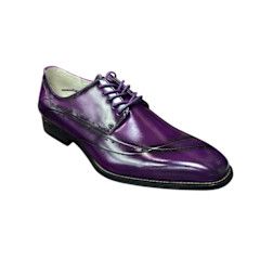 LACE UP LETHAER DRESS SHOE