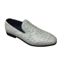 MENS RHINESTONES LOAFERS