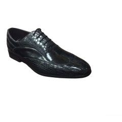 MENS ALIGATOR PRINT DRESS SHOE LACES
