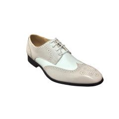 MASIMO WING TIP TWO TONE DRESS SHOE